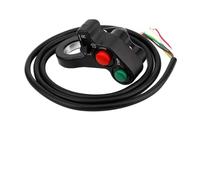 Tbest Interruptor Combinado 3 en 1 de Giro, Bocina y Faros para Motocicleta, Coche Eléctrico, Triciclo, Reemplazo OE, Manillar de 22mm, Ajuste de Plástico ABS