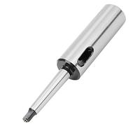 Tbest Manguito de Broca Cónico Morse MT1 a MT2 Adaptador Reductor Manga Alargada Templada de Acero de Alta Velocidad para Herramienta de Hardware de Fresadora de Torno