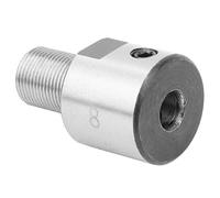 Tbest Manguito/poste Neumático, Biela de Mandril de Acero Inoxidable M14 * 1 para Mandril de Torno K01-50/63 K02-50/63 (Tbestcewvofkg9g-02)