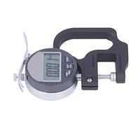 Tbest Medidor de Espesor Micrómetro LCD Digital de 0-0,5 Pulgadas Herramienta de Medición de Alta Precisión de 0,00005 Pulgadas para Alambre de Esponja de Cuero de Película