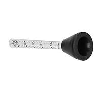 Tbest Medidor de Gas de Doble Escala para Soldadura Mig Tig 0-25L Regulador de Dióxido de Carbono Argón Probador de Gas de Soldadura Resistente a la Corrosión Abs