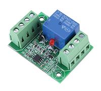Tbest Módulo de Relé de 12V, Control de Circuito Bistable | Diseño de canal único, cableado sencillo, disparador de bajo nivel, terminales de tornillo