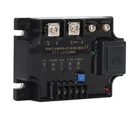 Tbest Módulo Regulador de Voltaje Monofásico de Aislamiento Completo con Control de Entrada de Señal Múltiple 10A 220V CA Chip de Tiristor de Alta Potencia Placa Base de Cerámica Indicadores LED (40A)