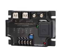 Tbest Módulo Regulador de Voltaje Monofásico de Aislamiento Completo con Control de Entrada de Señal Múltiple 10A 220V CA Chip de Tiristor de Alta Potencia Placa Base de Cerámica Indicadores LED (10A)