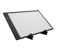 Tbest Tablero de Dibujo LED A4, Caja de Luz, Interruptor Táctil Regulable con Ojo, Alimentado por USB, Portátil Ultradelgado para Niños, Artistas, Escritura, Caligrafía, Trazado, Bocetos