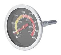 Tbest Termómetro de Barbacoa de Acero Inoxidable 50-800°F Indicador | Construcción duradera, Lectura precisa de temperatura, Fácil de instalar, Compatible con cualquier parrilla