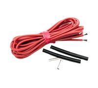 TBrephint Cable Calefactor de Fibra de Carbono de Silicona | Calefacción por suelo radiante de varios tamaños: Fibra de carbono de silicona 33 Ohm/m 7-220V 12K Infrarrojo(4meters)