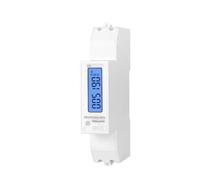 TBZOQAID Consumo de energía Salida del Pulso la CA 220V 100A RS485 medidor indicador Digital Carril DN monofásico
