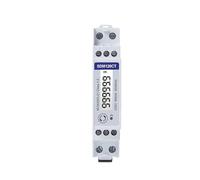 TBZOQAID Medidor de energía en Carril DIN SDM120CT-MV 0,1 V Entrada Fase 2 Cables 230 RS485