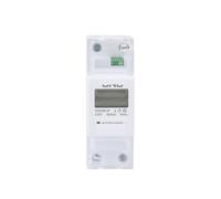 TBZOQAID Medidor de energía monofásico Carril DIN CNC DDS226D-2P LCD 65A 100A 220V 230V 50/60Hz Activo
