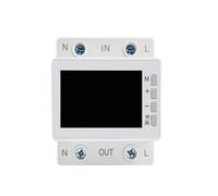 TBZOQAID Medidor de energía Voltaje AC170-270V Vatímetro Corriente Consumo Electricidad Potencia 63A(KWS-302-WF)