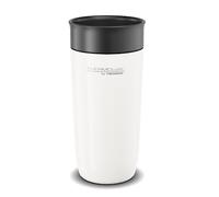 TC DAILY DRINKING MUG 0,36L, blanco, vaso térmico de acero inoxidable, 6 horas de calor / 12 horas de frío, absolutamente a prueba de fugas, para la universidad, la oficina, por THERMOS
