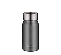 TC DRINKING MUG - Taza térmica de acero inoxidable, 0,35 l, color gris piedra, 8 h de calor/16 h de frío, absolutamente hermética para la universidad, la oficina, la oficina, el café, el cierre