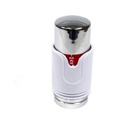 TC TRV - Cabezal de sensor de válvula termostática para radiador Drayton TRV4 Body Chrome/White-Head solamente