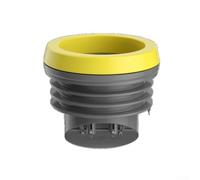 TDCuizent Anillo de sellado de brida de inodoro con válvula de retención antiolor de gravedad, junta extendida a prueba de fugas, silicona de alta elasticidad y ABS para tubo de drenaje de 100 mm a