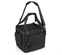 TDCuizent Bolsa de hombro de tela Oxford de gran capacidad para Jackery Explorer 1000 v2, estación de energía portátil, bolso negro con almacenamiento seguro para acampar al aire libre, senderismo y