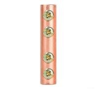 TDCuizent Conector de tubo de cobre a presión Instalación de tornillos de bloque de terminales Grueso resistente a la oxidación para conexión de cable con tubo termorretráctil Se adapta a cables de