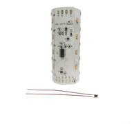 TDCuizent Lámpara de llama solar PCBA 51LEDs 3.7V tablero de control para antorcha vela luz con 3 modos de activación nocturna para panel solar 5V-6V Circuito flexible