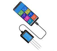 TDCuizent Sensor de suelo USB Tipo Pin Medidor de conductividad de temperatura de humedad IP68 Impermeable Monitoreo agrícola Resina epoxi Resina rápida Aislamiento electromagnético (C)