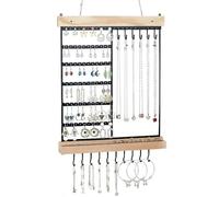 tDZP7yWpc Joyeros Mujer Organizador Soporte for Pendientes for Colgar en la Pared con Ganchos for Collares
