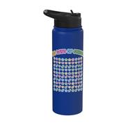 Teacher and Kids 100 Days of School Stainless Steel Insulated Water Bottle