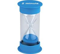 Teacher Created Resources Temporizador de Arena de 2 Minutos, Mediano, 20758, Azul