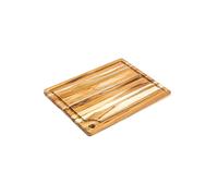 TEAKHAUS Tabla de cortar 41x30cm MARINE Madera de teca marrón