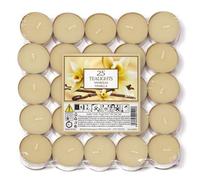 Tealight 25 aromas de vainilla, color morado
