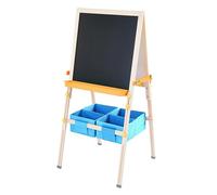 Teamson niños - pequeño artista de Van Gogh niños Caballetes - Madera/Azul Verde TK-FB028G