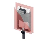 Tece TECEbox - Módulo de instalación para WC suspendido, cisterna Octa II, 8 cm, altura de montaje 1,07 m 9370501