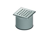 TECEdrainpoint S marco de rejilla, acero inoxidable, 100x100mm, incl. rejilla de diseño quadratum, 3660007