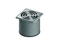 TECEdrainpoint S marco de rejilla, plástico, 100x100mm, incl. rejilla de diseño, 3660001