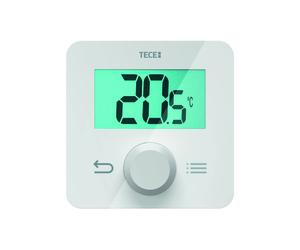TECEfloor unidad de control de habitaciones, temperatura, pantalla LCD, programable, blanco, 77420055