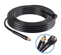 TECHKAR Lavadora de Alta Presión Manguera - Karcher Reemplazo de Manguera de Extensión - 200bar Karcher K2 K3 K4 K5 K6 K7 Home Series - M22 con Enchufe 10mm Tipo K - 5 m