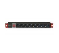 Techly i-case strip-81ud unidad de distribución de energía (pdu) 8 s