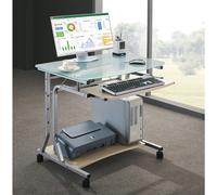 Techly ICA-TB 3791A Escritorio de computadora de vidrio