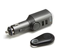 Technaxx Alemania Sensor De Detección De Movimiento Sistema De Alarma De Coche Vigilancia Del Interior Del Vehículo 110dB Sirena Función De Carga 2 Puertos USB TX-100