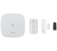 TechniSat TECHNISMART - Sistema de Alarma Compuesto por Unidad Central, Detector de Movimiento, Contacto Puerta/Ventana y Mando a Distancia (batería de Respaldo, fácil instalación, Servidor en