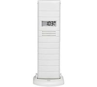 Technoline, con transmisor externo, TX29 DTH-IT, transmisor de temperatura y humedad con pantalla, 868 MHz, blanco, 38 x 21 x 129 mm