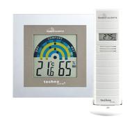 Technoline MA 10260: Sensor de humedad y temperatura, inalámbrico, 868 MHz, alcance de 100 metros, color blanco. Modelos compatibles: Technoline MA 10200, MA 10230, MA 10250