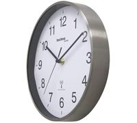 Technoline Reloj de Pared, Plata, 25 cm