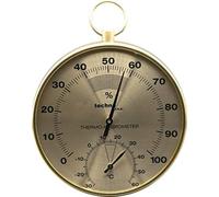 Technoline WA 3055 - Termohigrómetro analógico con diseño de latón