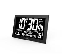 Technoline WS 8017 - Reloj de Pared con Control Remoto (Temperatura, Humedad, Fecha, día, 2 alarmas)