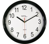 Technoline wt 600 reloj de mesa o pared reloj de cuarzo círculo negro