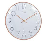 Technoline WT 8235 Quartz wall clock Círculo Rose Gold - Reloj de pared (AA, Rose Gold, Metal, 25 mm, 35 cm)