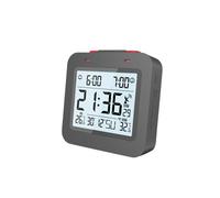 Technoline WT325 - Reloj Despertador con indicador de Temperatura Interior y Exterior, 2 alarmas