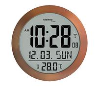Technoline WT8038 WS 8038 - Reloj Digital de Pared (Cobre, diámetro de 210 mm)