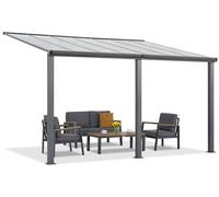Techo para terraza de aluminio 3 x 4 m Denver Garden Point antracita