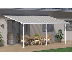 Techos para terrazas de aluminio Sierra Palram - Canopia 3 x 6,1 m blanco