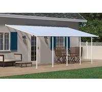 Techos para terrazas de aluminio Sierra Palram - Canopia 3 x 7,3 m blanco